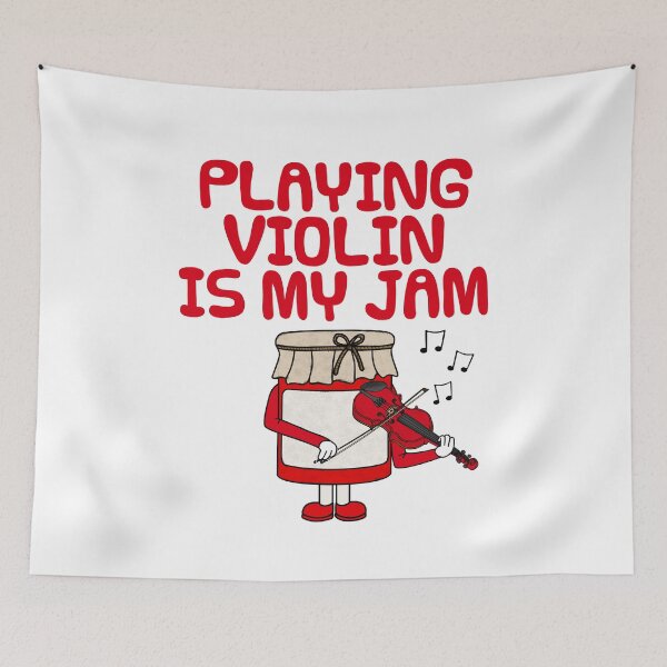 Item preview, Playing Violin Is My Jam, Violinist Musician Funny designed and sold by doodlerob.