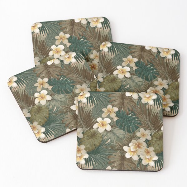 Item preview, Charming Tropical Flower  - Flower Garden Pattern  - Bridal Shower Gifts designed and sold by RoyalStarsPatts.