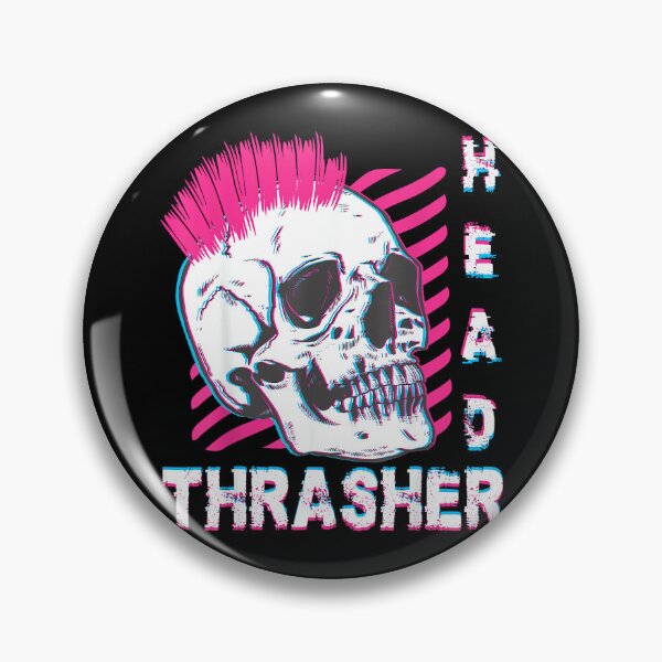 Item preview, Thrasher Head Shirt Distressed Skull Vintage Skater designed and sold by NatalieCWilk.