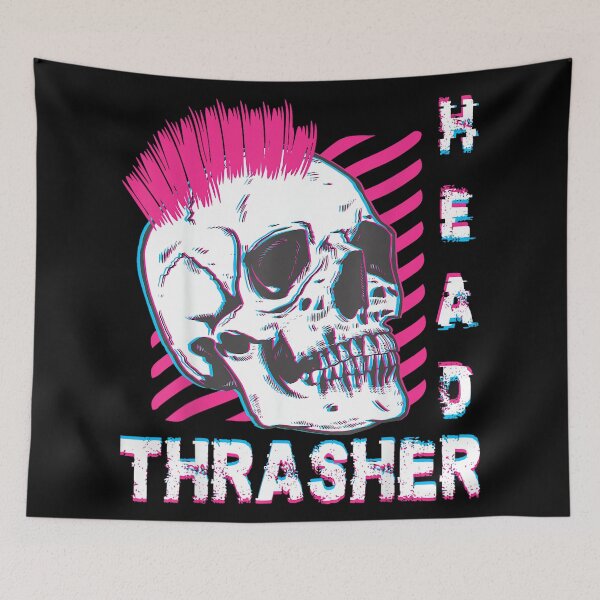Item preview, Thrasher Head Shirt Distressed Skull Vintage Skater designed and sold by NatalieCWilk.