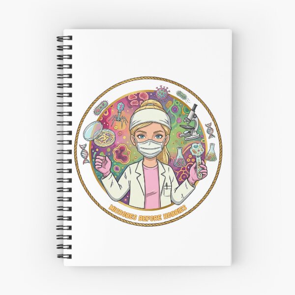 Item preview, Microbes before hobbies (microbiologist) designed and sold by Nurse Eve.