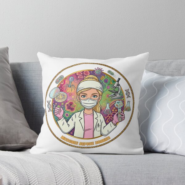 Item preview, Microbes before hobbies (microbiologist) designed and sold by Nurse Eve.