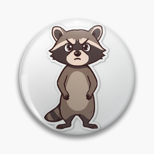 Item preview, Awkward Raccoon I Shouldn’t Be Here Sticker – Funny Social Anxiety Meme designed and sold by nashthrift.