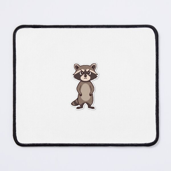 Item preview, Awkward Raccoon I Shouldn’t Be Here Sticker – Funny Social Anxiety Meme designed and sold by nashthrift.