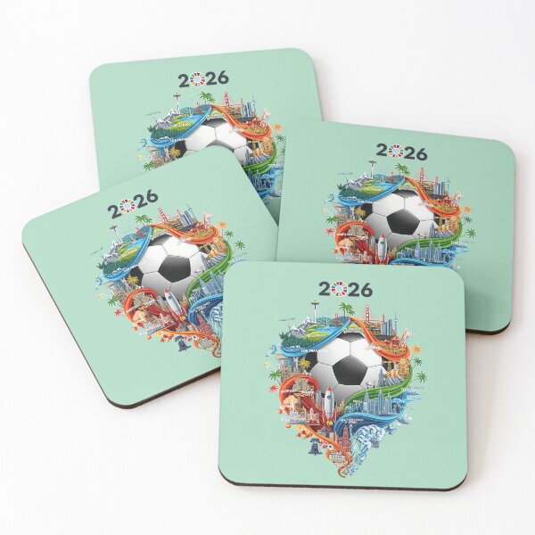 Item preview, Football World Map designed and sold by UrbanPrts.