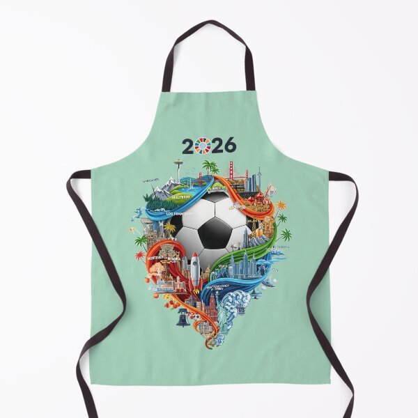 Item preview, Football World Map designed and sold by UrbanPrts.