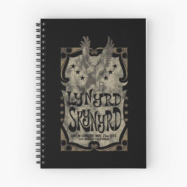 Item preview, Lynyrd Skynyrd Funky Gig Poster LA Free Bird Retro 70s Rock designed and sold by NatalieCWilk.