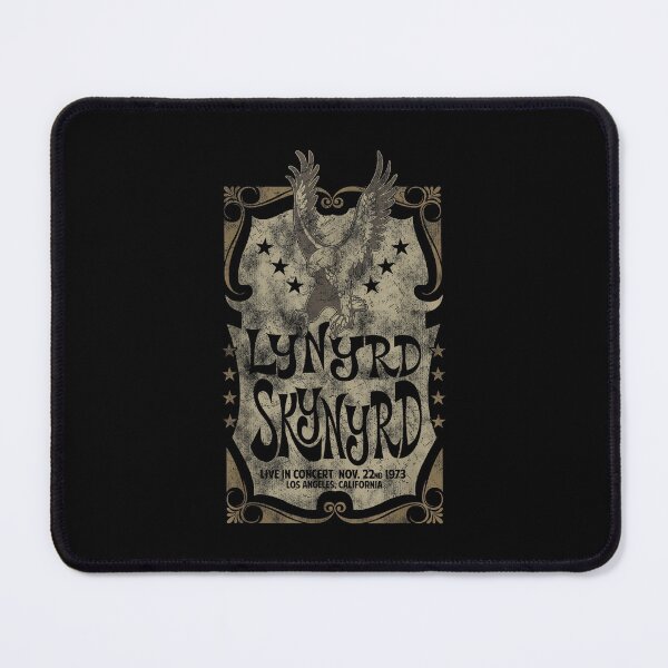 Item preview, Lynyrd Skynyrd Funky Gig Poster LA Free Bird Retro 70s Rock designed and sold by NatalieCWilk.