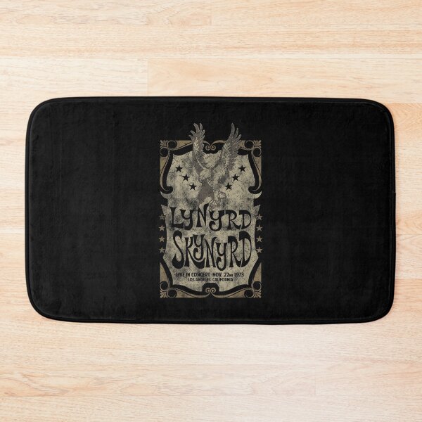 Item preview, Lynyrd Skynyrd Funky Gig Poster LA Free Bird Retro 70s Rock designed and sold by NatalieCWilk.