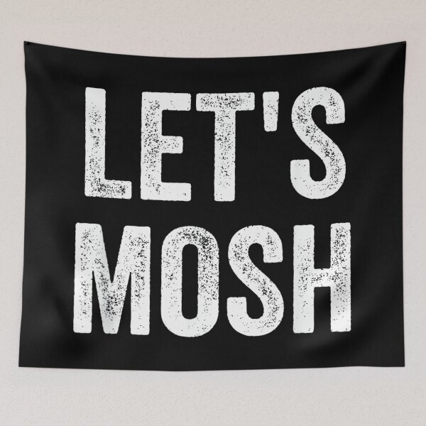 Item preview, Let's Mosh Concert Distressed designed and sold by NatalieCWilk.