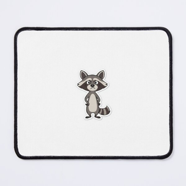 Item preview, Awkward Raccoon I Shouldn’t Be Here Sticker – Funny Social Anxiety Meme designed and sold by nashthrift.