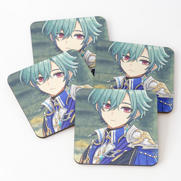 Item preview, genshin impact lohen pixel art designed and sold by lilypadblue.