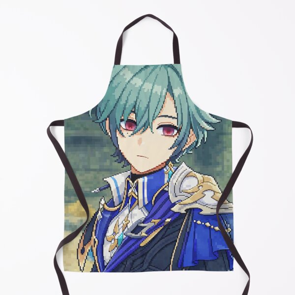 Item preview, genshin impact lohen pixel art designed and sold by lilypadblue.