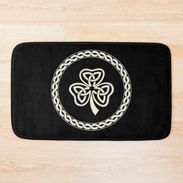 Item preview, Celtic Shamrock Knot Minimalist Irish Symbol Design designed and sold by Fradikal.