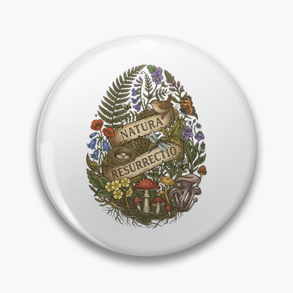 Item preview, Natura Resurrectio - Celestial Botanical Egg & Wildlife Guardian designed and sold by MiaStyleStudio.