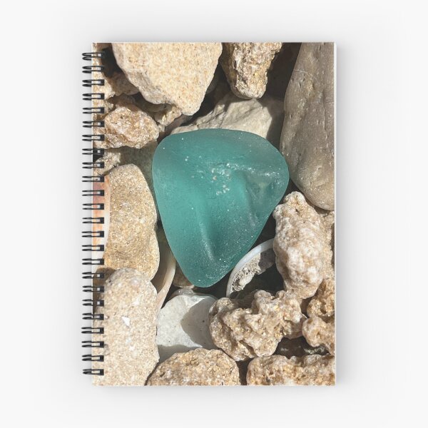 Item preview, Aqua patterned seaglass  designed and sold by Jums-Med.