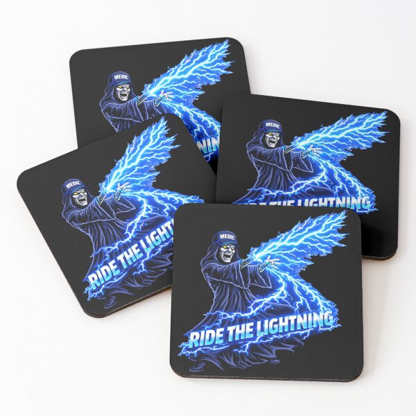 Item preview, Ride The Lightning Medic Design designed and sold by taylor75o.