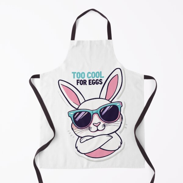 Item preview, funny easter Too Cool For Eggs designed and sold by Uglyandcute.