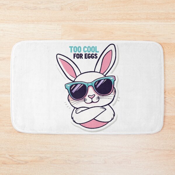 Item preview, funny easter Too Cool For Eggs designed and sold by Uglyandcute.