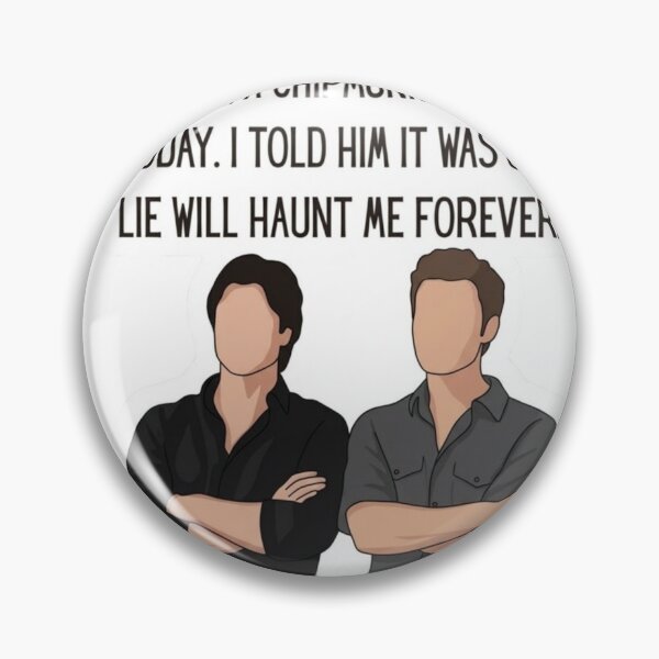 Item preview, Salvatore Brothers Faceless Art Sticker designed and sold by taylortails.