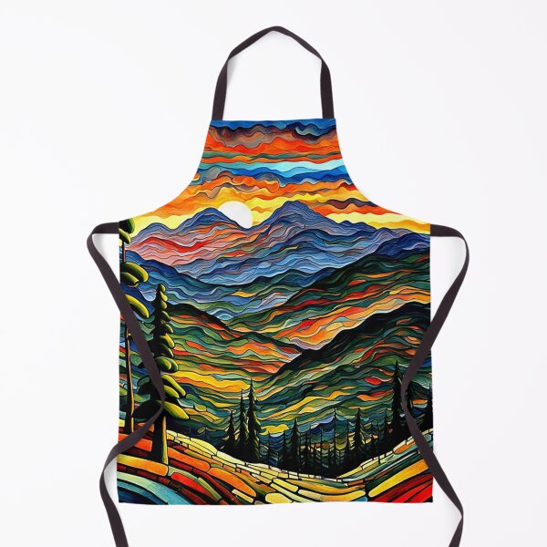 Item preview, Mountain Range with Pine Forest designed and sold by George Hutton Hunter.