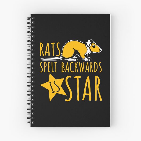 Item preview, Rats Spelt Backwards Is Star Funny Clever Quote Logo designed and sold by shirt-o-mat.