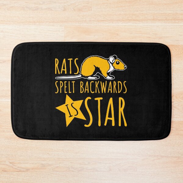 Item preview, Rats Spelt Backwards Is Star Funny Clever Quote Logo designed and sold by shirt-o-mat.