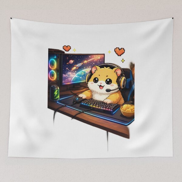 Item preview, Hamster – Epic Video Game Session designed and sold by NextNoob485.