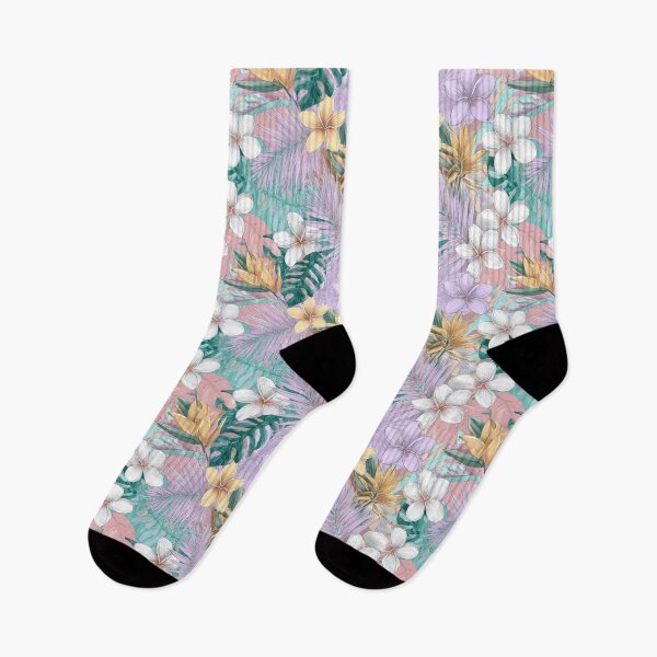 Item preview, Elegant Tropical Flower  - Botanical Garden Pattern  - Gifts For Boyfriend designed and sold by RoyalStarsPatts.