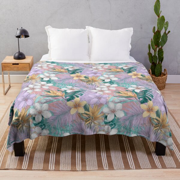 Item preview, Elegant Tropical Flower - Botanical Garden Pattern - Gifts For Boyfriend designed and sold by RoyalStarsPatts.