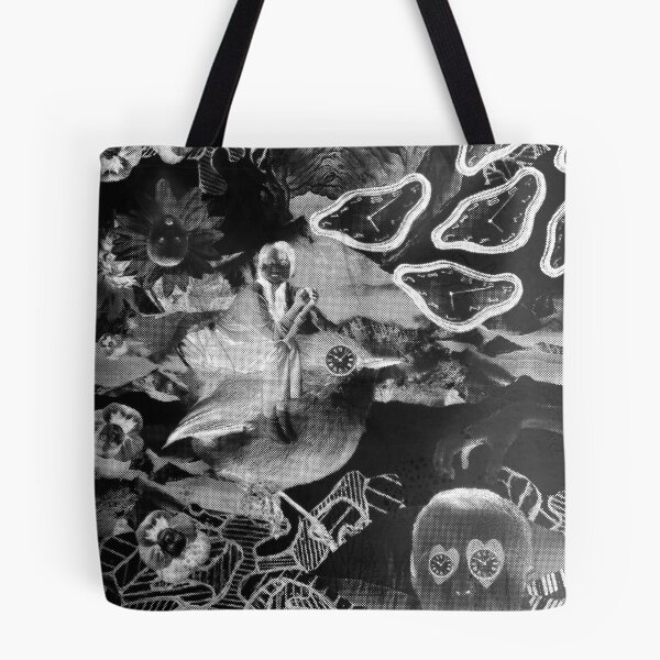 Item preview, black surrealist collage designed and sold by Chaosvibe.