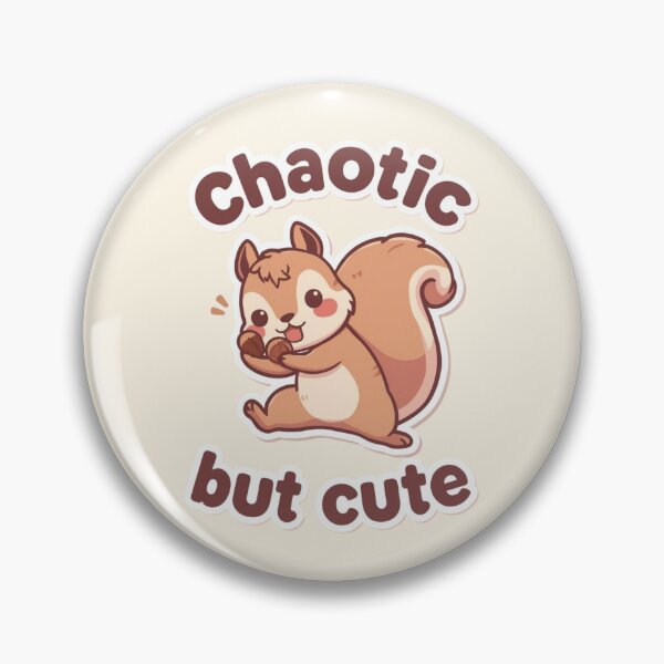 Item preview, Chaotic But Cute - Adorable Squirrel Aesthetic designed and sold by VeroChaos.