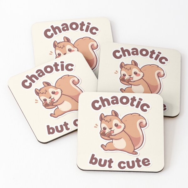 Item preview, Chaotic But Cute - Adorable Squirrel Aesthetic designed and sold by VeroChaos.