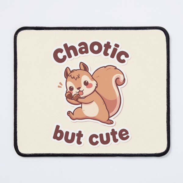 Item preview, Chaotic But Cute - Adorable Squirrel Aesthetic designed and sold by VeroChaos.