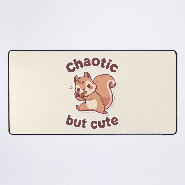 Item preview, Chaotic But Cute - Adorable Squirrel Aesthetic designed and sold by VeroChaos.