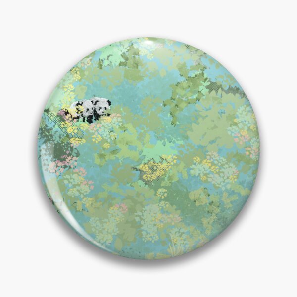 Item preview, Panda Rolling in Grass designed and sold by neonflwr.