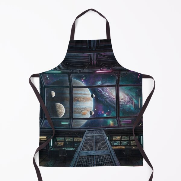 Item preview, Cosmic Command: View from the Infinite Neon Dimension designed and sold by ZETORA Studio.