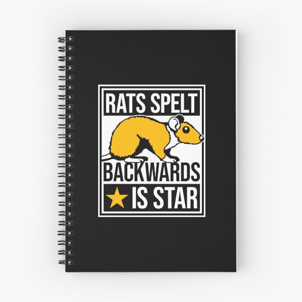 Item preview, Rats Spelt Backwards Is Star Funny Clever Quote Logo designed and sold by shirt-o-mat.