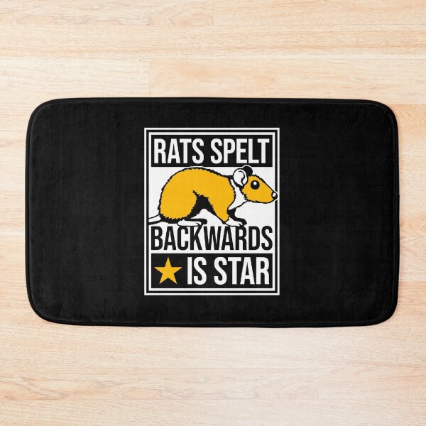 Item preview, Rats Spelt Backwards Is Star Funny Clever Quote Logo designed and sold by shirt-o-mat.