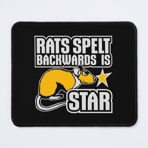 Item preview, Rats Spelt Backwards Is Star Funny Clever Quote Logo designed and sold by shirt-o-mat.
