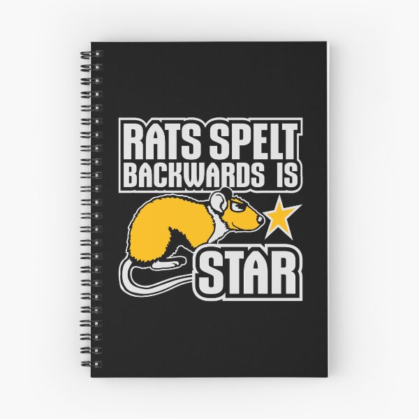 Item preview, Rats Spelt Backwards Is Star Funny Clever Quote Logo designed and sold by shirt-o-mat.