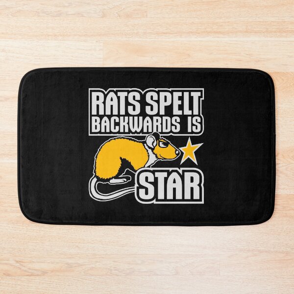 Item preview, Rats Spelt Backwards Is Star Funny Clever Quote Logo designed and sold by shirt-o-mat.