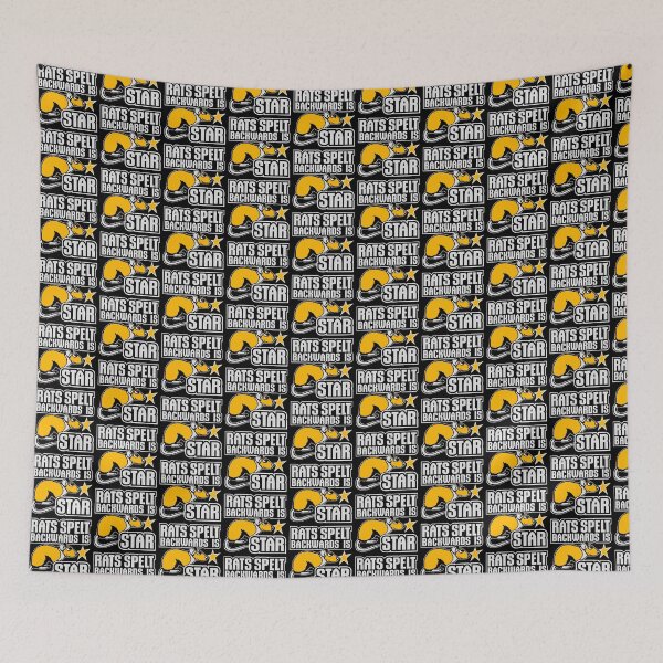 Item preview, Rats Spelt Backwards Is Star Funny Clever Quote Logo designed and sold by shirt-o-mat.