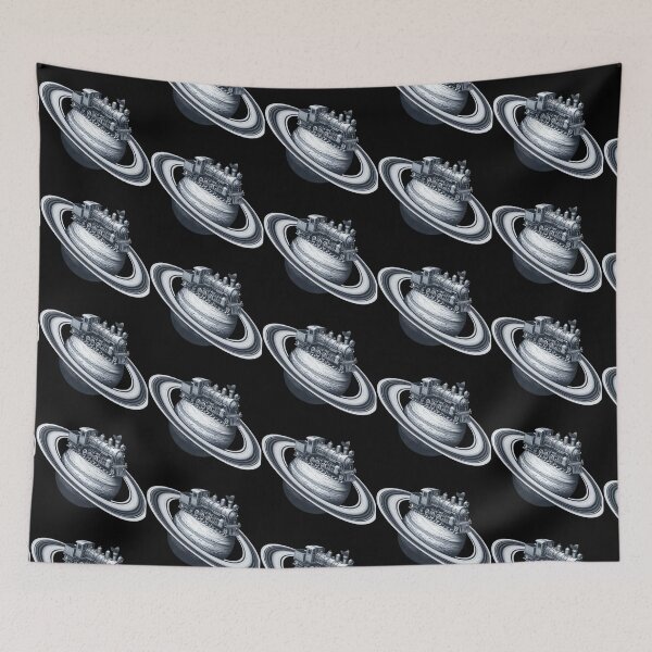 Item preview, Saturn Express – Fantasy Emblem designed and sold by Dogandesighn.
