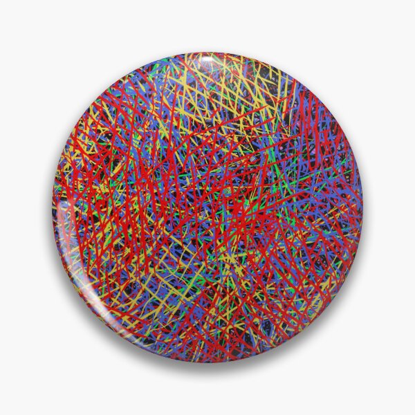 Item preview, A lucky mix of colorful abstract designs in red, blue, yellow, green and black. designed and sold by Susanna Schorr.