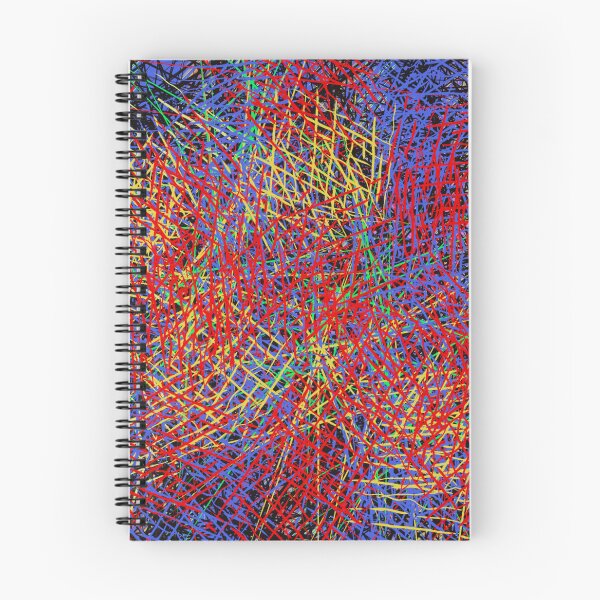 Item preview, A lucky mix of colorful abstract designs in red, blue, yellow, green and black. designed and sold by Susanna Schorr.