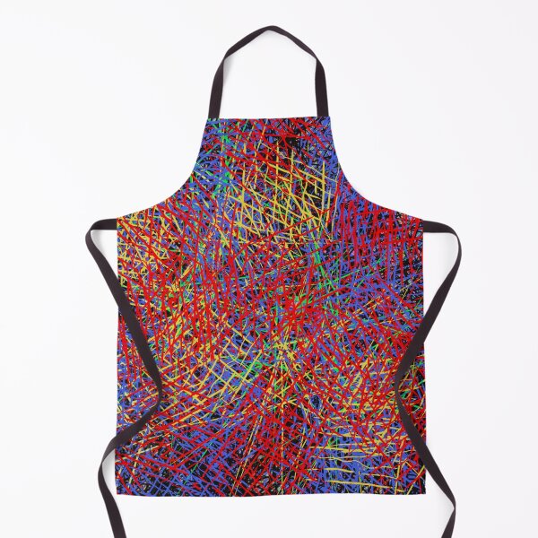 Item preview, A lucky mix of colorful abstract designs in red, blue, yellow, green and black. designed and sold by Susanna Schorr.
