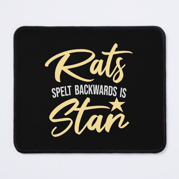 Item preview, Rats Spelt Backwards Is Star Funny Clever Quote Logo designed and sold by shirt-o-mat.