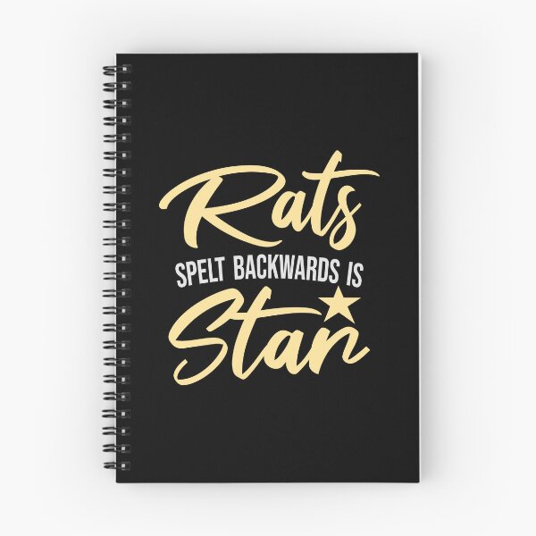 Item preview, Rats Spelt Backwards Is Star Funny Clever Quote Logo designed and sold by shirt-o-mat.