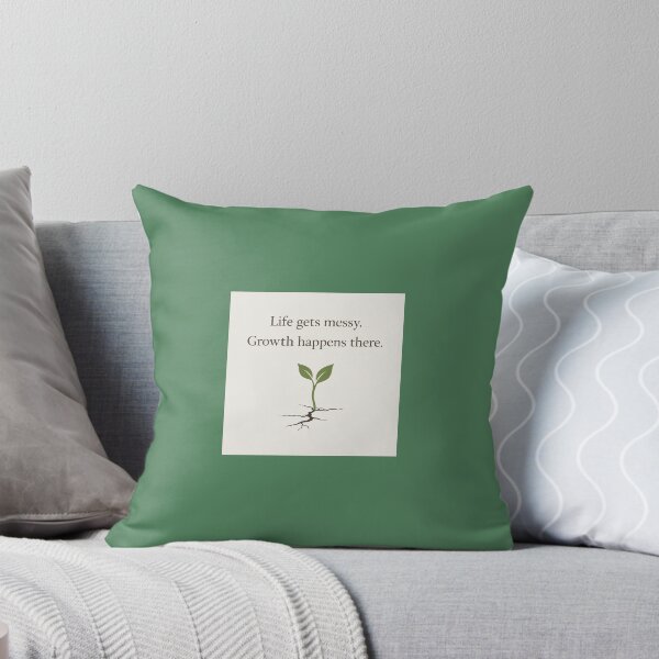 Item preview, Growth Happens in Messy Life designed and sold by BalancedTruth.